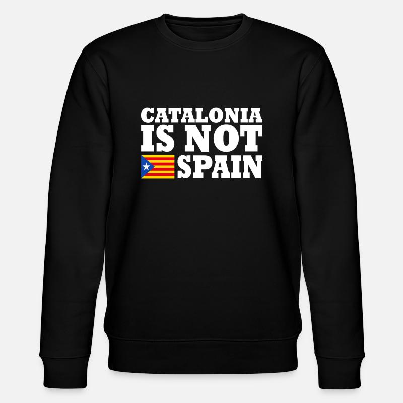 catalonia is not spain - Sweat bio CHANGER Stanley/Stella Unisexe - noir