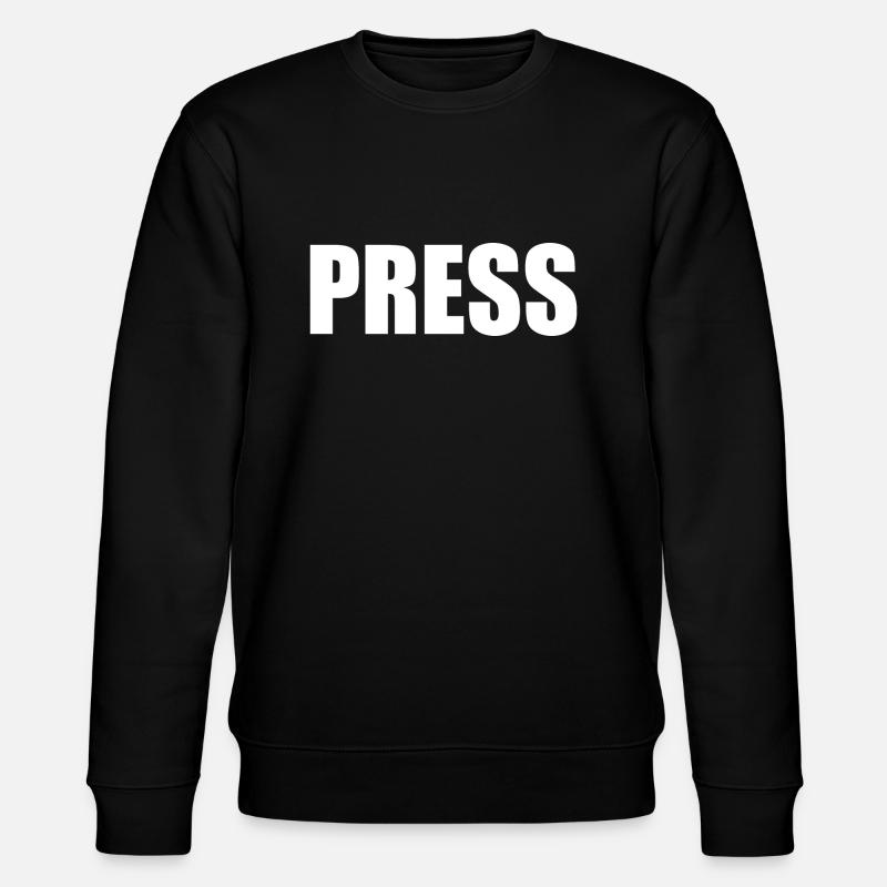 Press - Sweat bio CHANGER Stanley/Stella Unisexe - noir