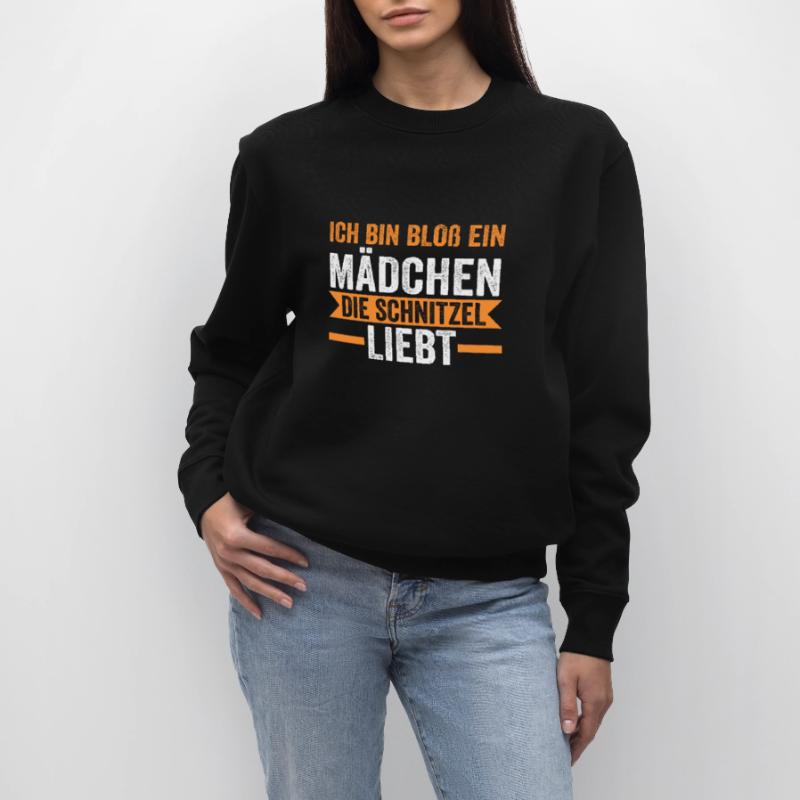 Schnitzel Mädchen Schnitzel Mädchen Geschenk Stanley/Stella Unisex Bio-Sweatshirt CHANGER 