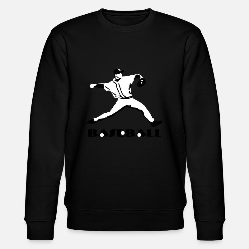Baseball, Baseball Player - Sweat bio CHANGER Stanley/Stella Unisexe - noir