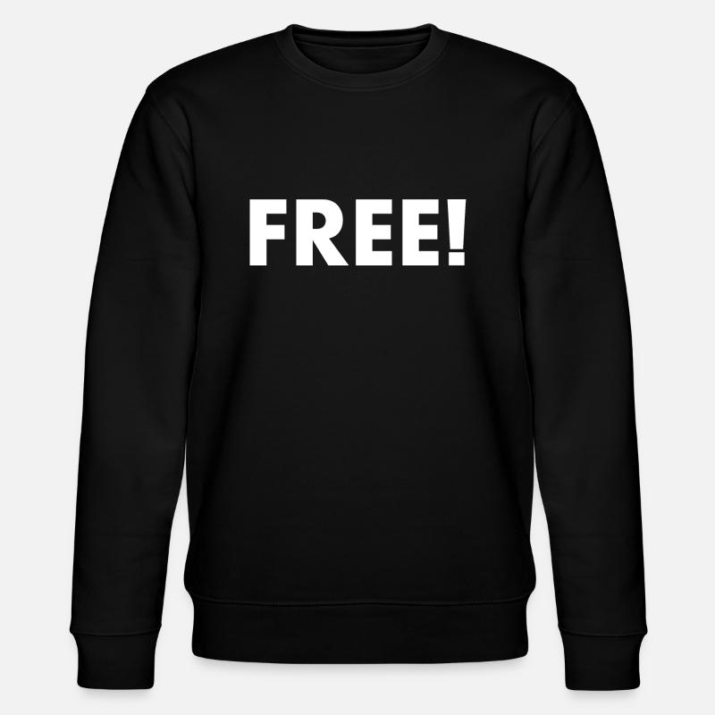 Free - Stanley/Stella Unisex Bio-Sweatshirt CHANGER  - Schwarz