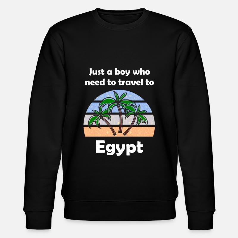 Vacances en Egypte - Sweat bio CHANGER Stanley/Stella Unisexe - noir