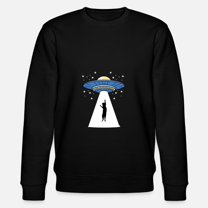 Chats extraterrestres UFO - Sweat bio CHANGER Stanley/Stella Unisexe - noir