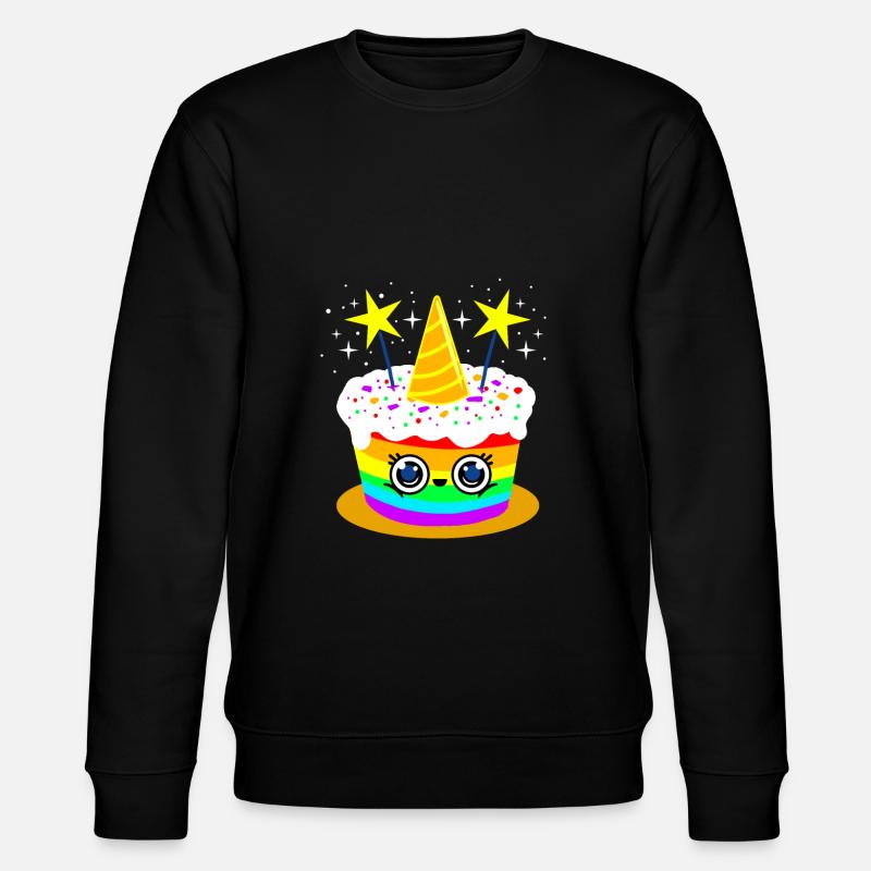 LGBT cake LGBT gift idea - Stanley/Stella CHANGER Unisex Organic Sweatshirt - black
