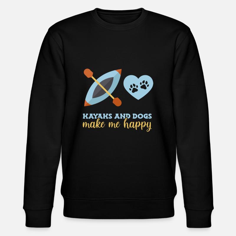 Kayak Kayaking - Sweat bio CHANGER Stanley/Stella Unisexe - noir