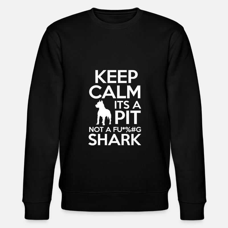 Pitbull - Stanley/Stella CHANGER Unisex Organic Sweatshirt - black