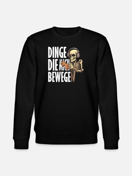 Lustige(r,s) Gaming WASD - Stanley/Stella Unisex Bio-Sweatshirt CHANGER  - Schwarz
