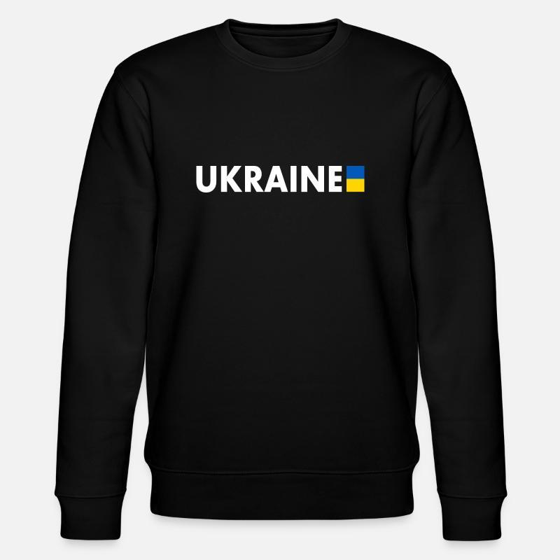 Ukraine - Sweat bio CHANGER Stanley/Stella Unisexe - noir