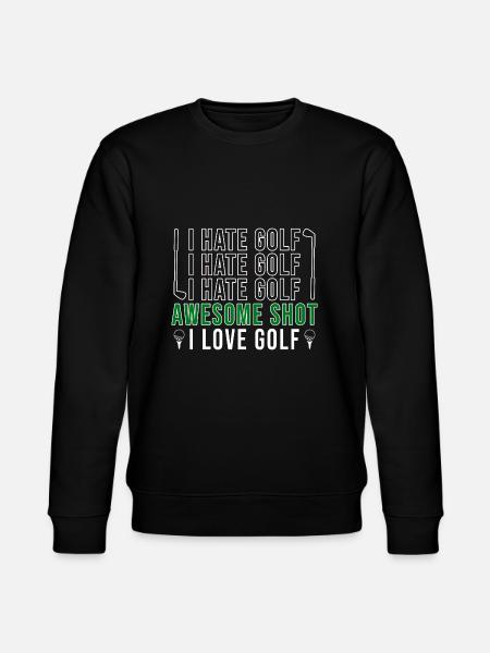 Golf Golfeurs Golfeurs - Sweat bio CHANGER Stanley/Stella Unisexe - noir