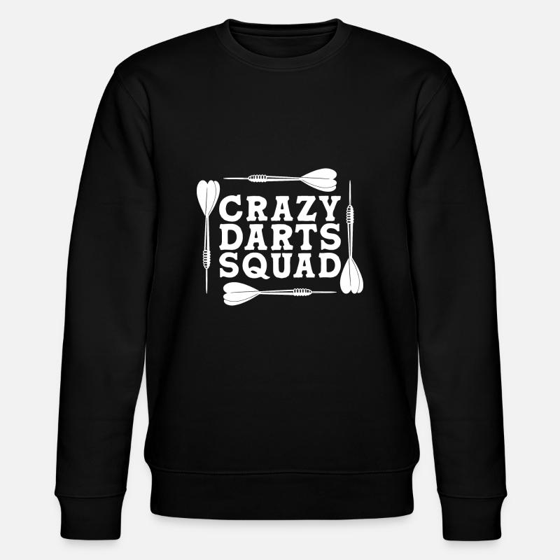 Darts Darts Player Darts - Stanley/Stella CHANGER Unisex Organic Sweatshirt - black