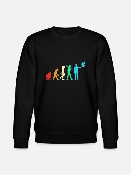 Pigeons Pigeon - Stanley/Stella CHANGER Unisex Organic Sweatshirt - black