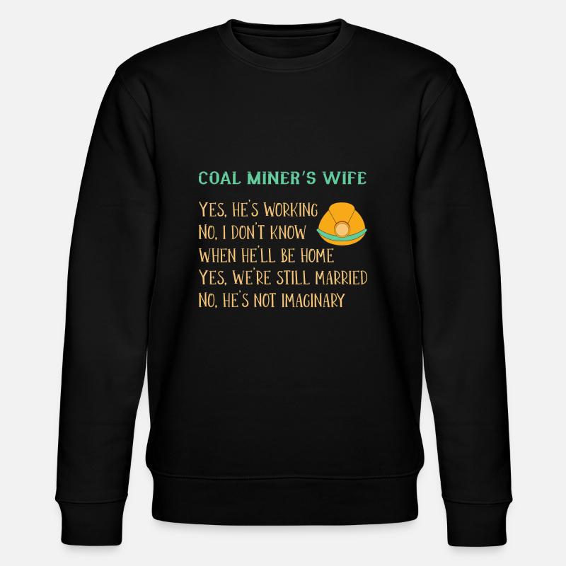 Mineurs de mines - Sweat bio CHANGER Stanley/Stella Unisexe - noir