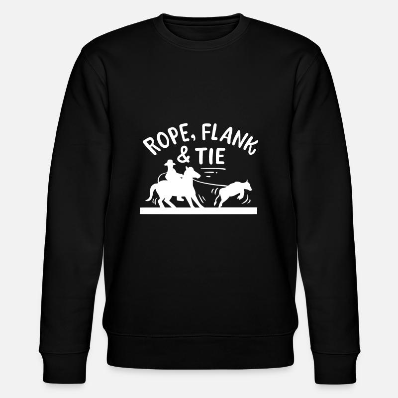 Équipe Roping - Sweat bio CHANGER Stanley/Stella Unisexe - noir