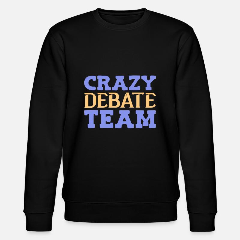 Debating Debate Arguing - Stanley/Stella CHANGER Unisex Organic Sweatshirt - black