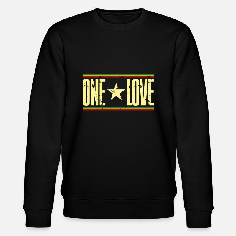 on aime le reggae - Sweat bio CHANGER Stanley/Stella Unisexe - noir