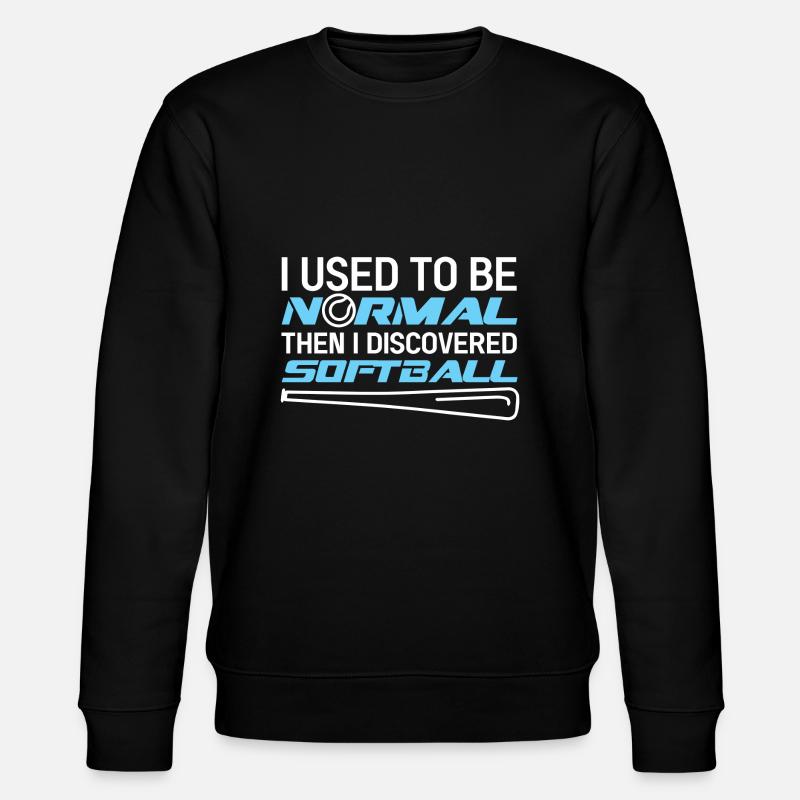 Softball - Stanley/Stella Unisex Bio-Sweatshirt CHANGER  - Schwarz