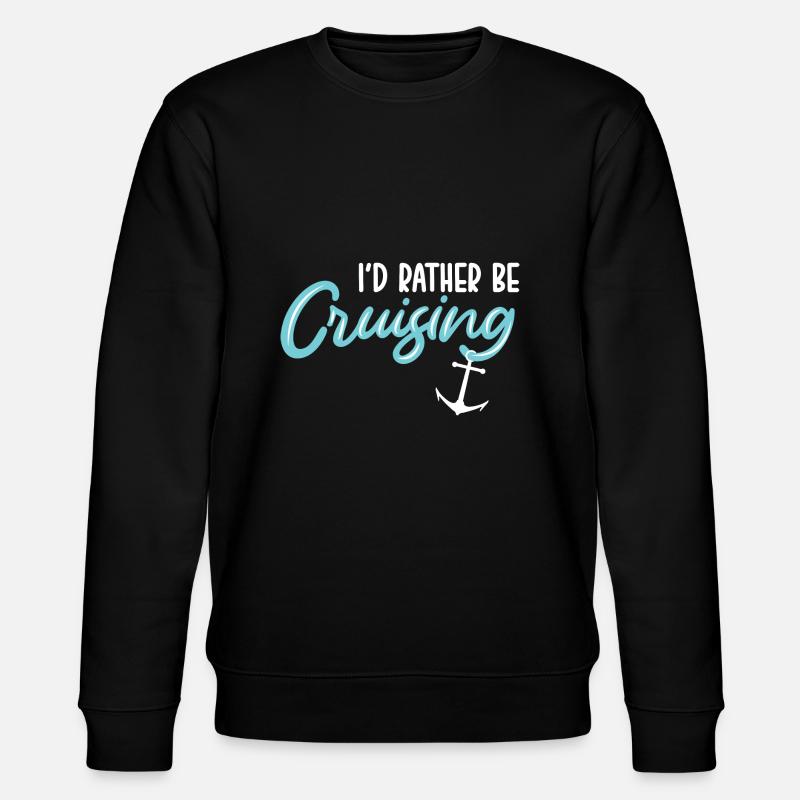 Bateau de croisière - Sweat bio CHANGER Stanley/Stella Unisexe - noir