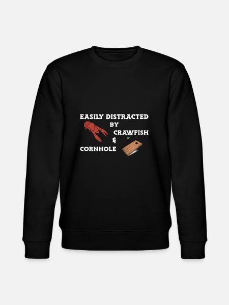 Langusten Languste - Stanley/Stella Unisex Bio-Sweatshirt CHANGER - Schwarz