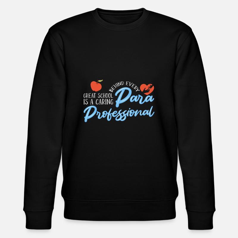 Paraprofessional - Stanley/Stella CHANGER Unisex Organic Sweatshirt - black