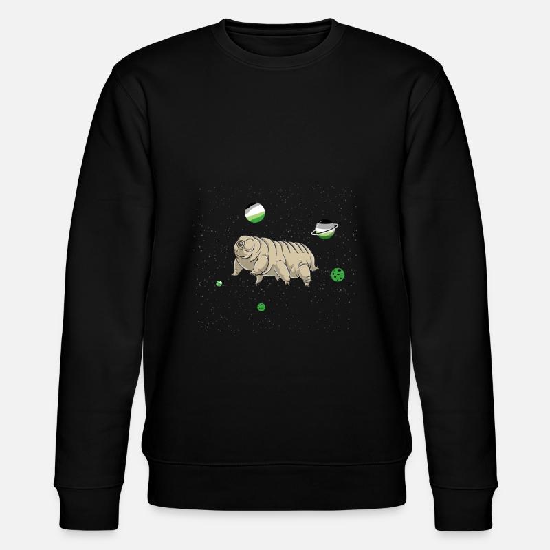 Tardigrade aromatique dans l’espace - Sweat bio CHANGER Stanley/Stella Unisexe - noir