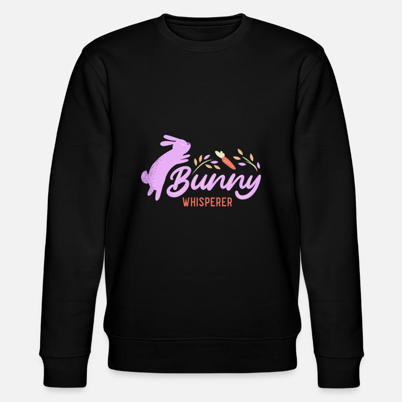 Rabbit Rabbit - Stanley/Stella CHANGER Unisex Organic Sweatshirt - black