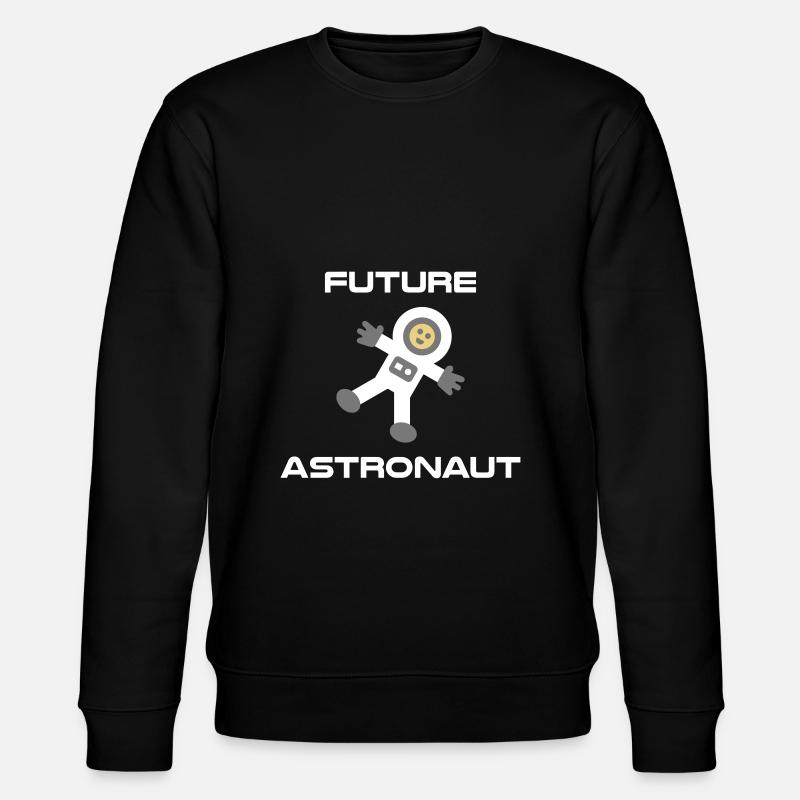 Future astronaut - Stanley/Stella Unisex Bio-Sweatshirt CHANGER  - Schwarz