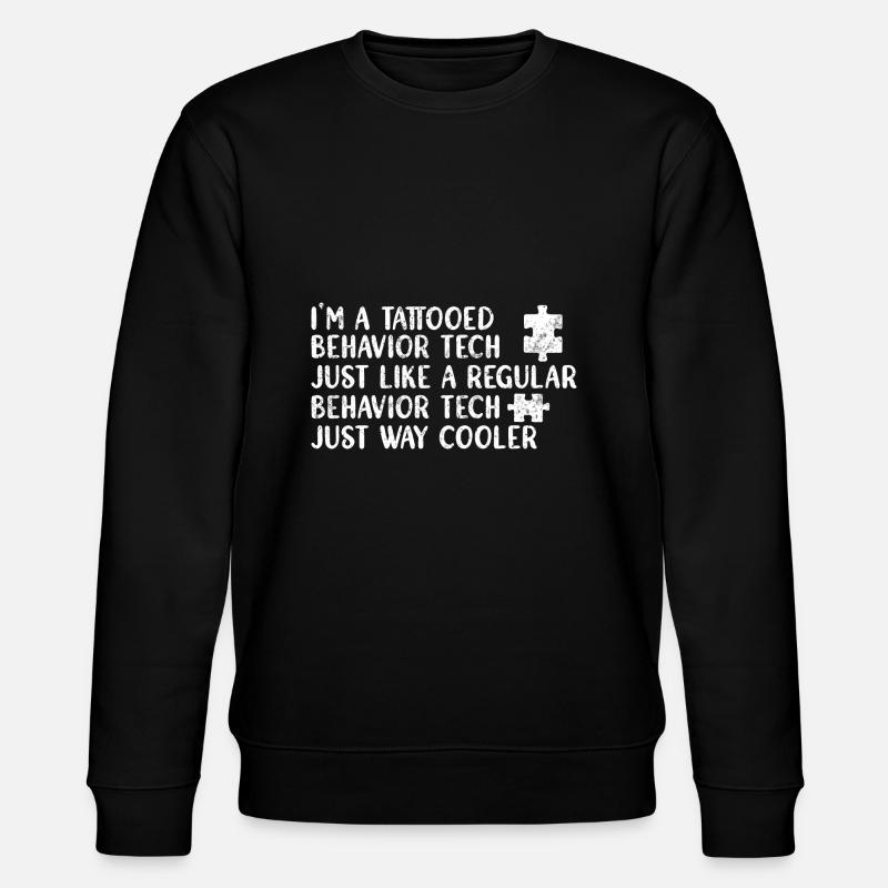 Behavioral Therapist Therapist - Stanley/Stella CHANGER Unisex Organic Sweatshirt - black