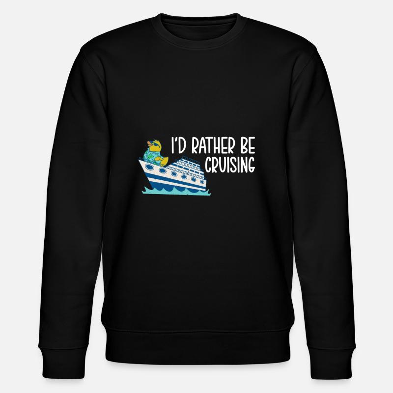 Bateau de croisière - Sweat bio CHANGER Stanley/Stella Unisexe - noir