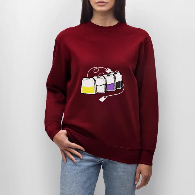 Nonbinary Pride Teebeutel Nonbinary Pride Stanley/Stella Unisex Bio-Sweatshirt CHANGER 