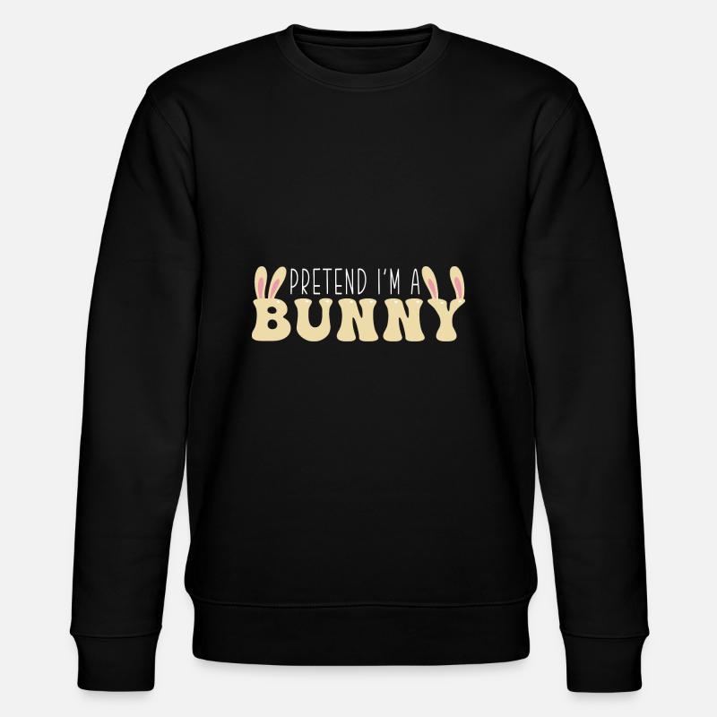 Rabbit Rabbit - Stanley/Stella CHANGER Unisex Organic Sweatshirt - black