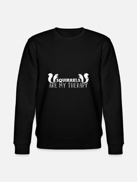 Eichhörnchen - Stanley/Stella Unisex Bio-Sweatshirt CHANGER - Schwarz