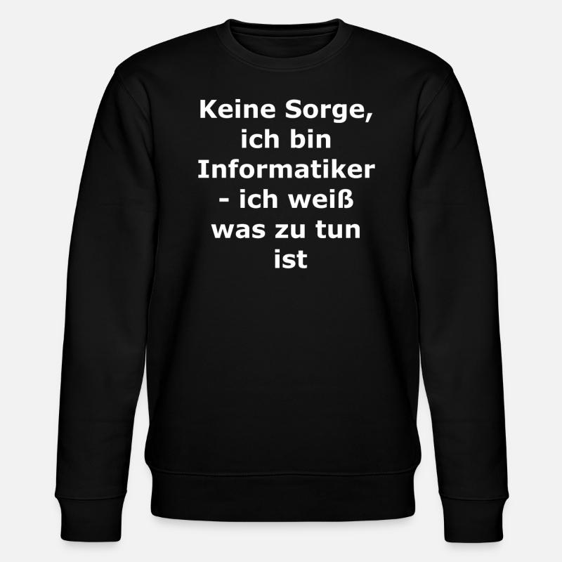 CADEAU INFORMATIQUE - Sweat bio CHANGER Stanley/Stella Unisexe - noir