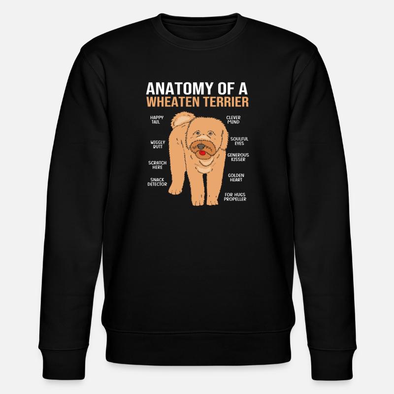 Wheaten Terrier - Sweat bio CHANGER Stanley/Stella Unisexe - noir
