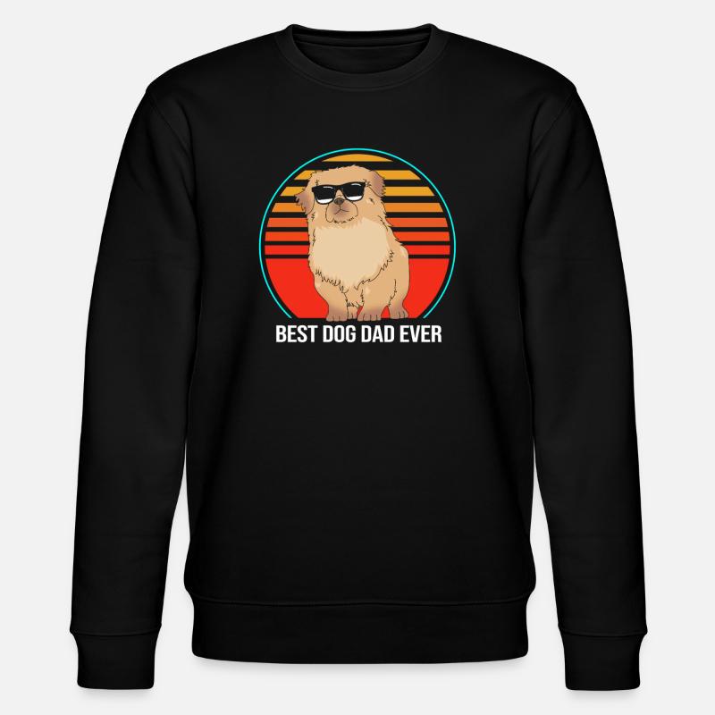 Pekinese - Stanley/Stella CHANGER Unisex Organic Sweatshirt - black