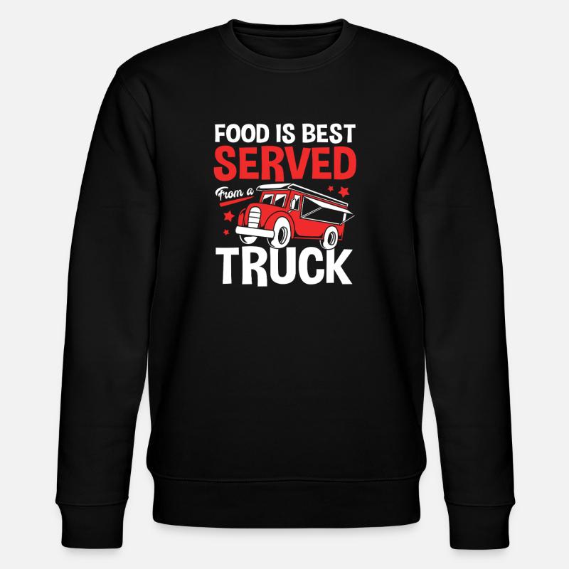 Camion de restauration de snacks - Sweat bio CHANGER Stanley/Stella Unisexe - noir