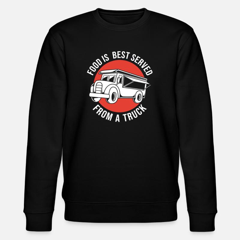 Camion de restauration de snacks - Sweat bio CHANGER Stanley/Stella Unisexe - noir