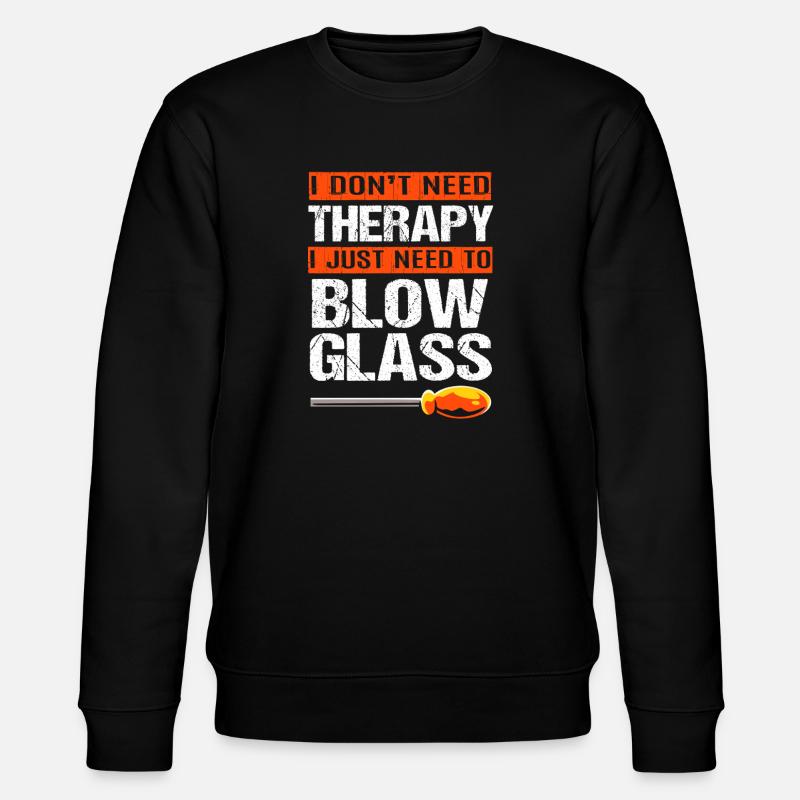 souffleur de verre - Sweat bio CHANGER Stanley/Stella Unisexe - noir