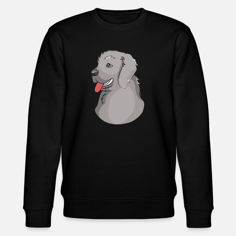 Neufundländer - Stanley/Stella Unisex Bio-Sweatshirt CHANGER  - Schwarz