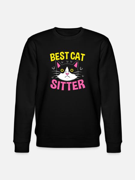 Pet Sitter Pets Babysitter - Stanley/Stella CHANGER Unisex Organic Sweatshirt - black