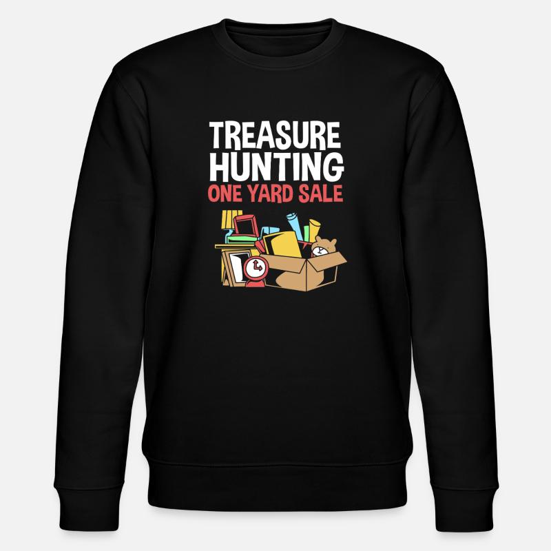 Flohmarkt Trödelmarkt - Stanley/Stella Unisex Bio-Sweatshirt CHANGER - Schwarz