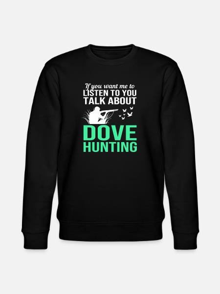 Pigeon Hunt Hunting Hunters - Stanley/Stella CHANGER Unisex Organic Sweatshirt - black