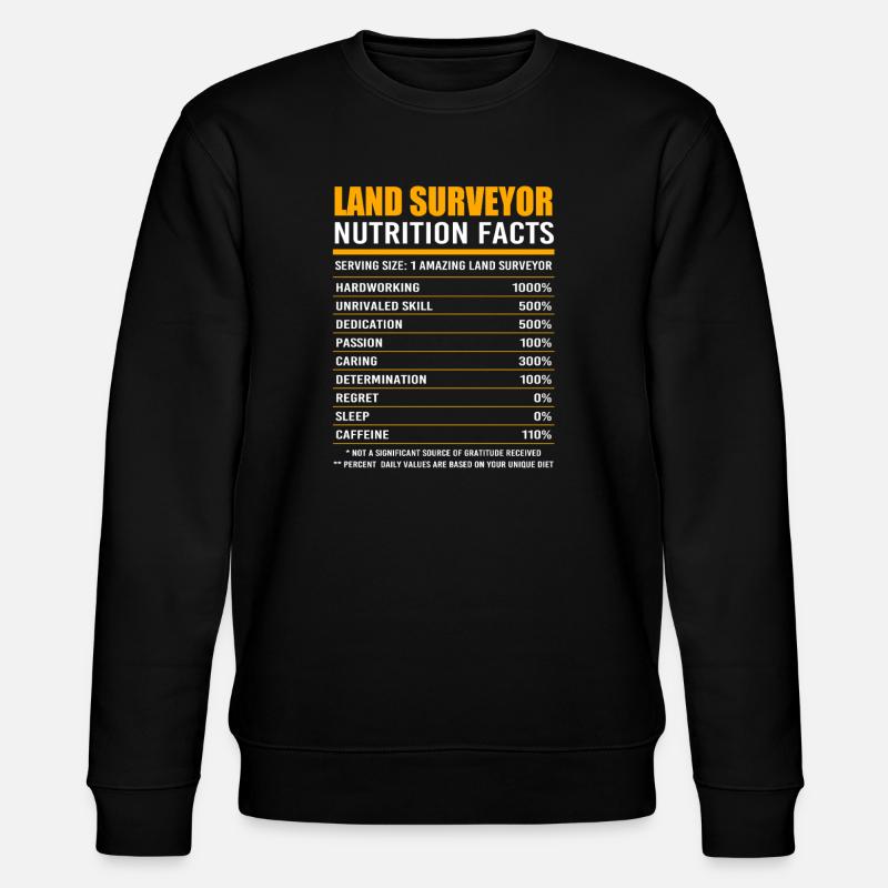 Surveyor - Stanley/Stella CHANGER Unisex Organic Sweatshirt - black