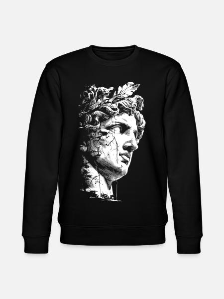Ancient Greek Statue - Classical Art - Stanley/Stella CHANGER Unisex Organic Sweatshirt - black