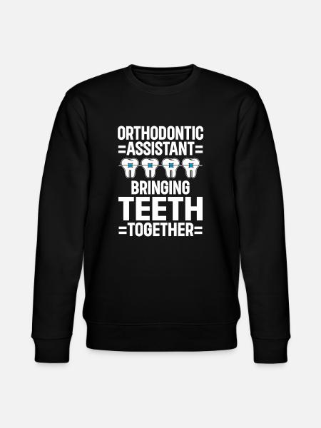 Orthodontiste Orthodontie Dentaire - Sweat bio CHANGER Stanley/Stella Unisexe - noir
