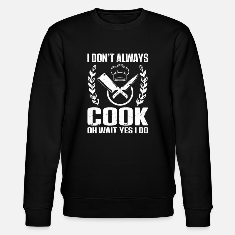 Chef Kitchen Cook - Stanley/Stella CHANGER Unisex Organic Sweatshirt - black