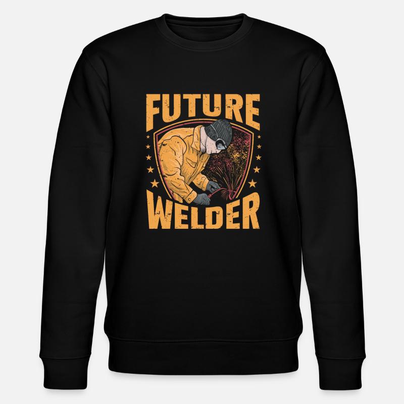 Schweißer Schweißen - Stanley/Stella Unisex Bio-Sweatshirt CHANGER  - Schwarz
