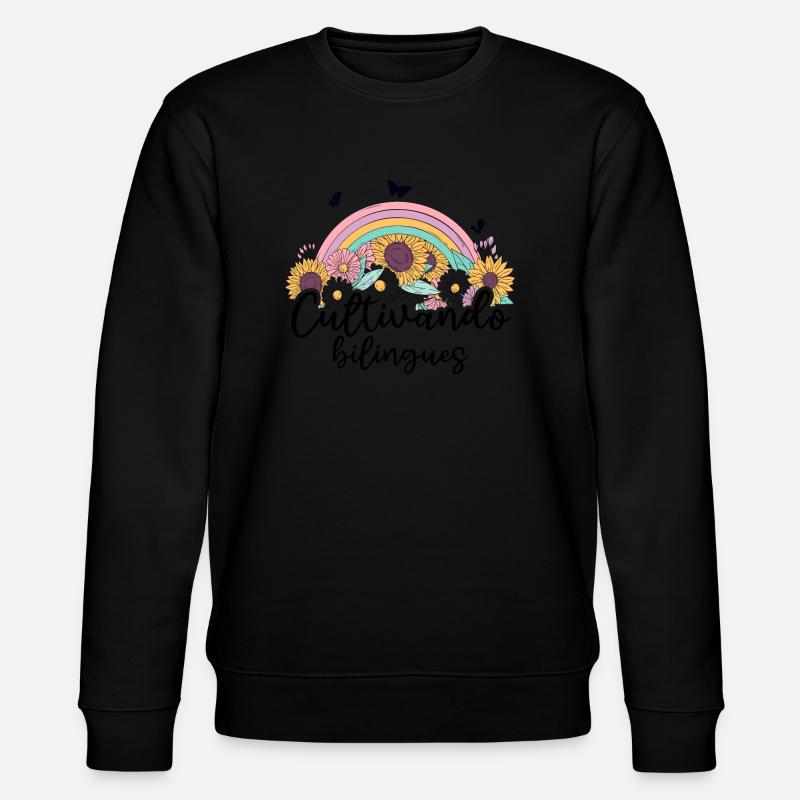 Cultivando Bilingües Professeur d’espagnol - Sweat bio CHANGER Stanley/Stella Unisexe - noir