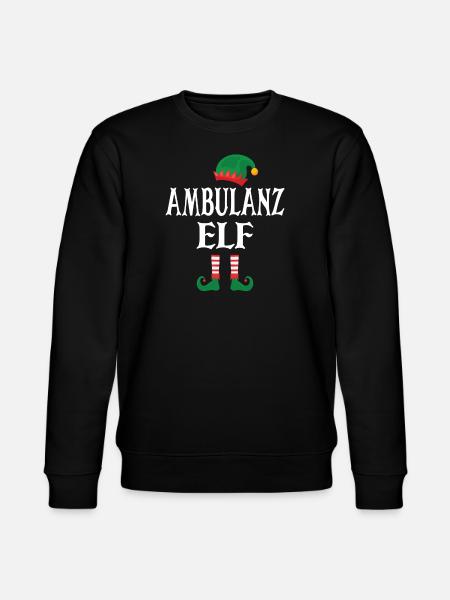 Ambulanz Elf - Stanley/Stella Unisex Bio-Sweatshirt CHANGER - Schwarz
