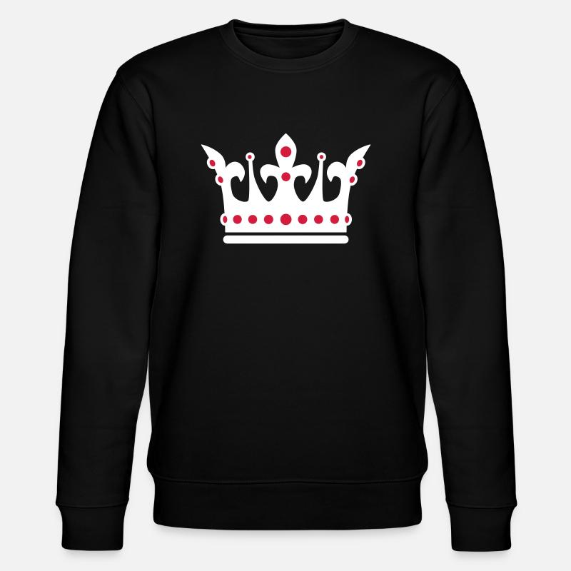 2c Couronne / Couronne - Sweat bio CHANGER Stanley/Stella Unisexe - noir