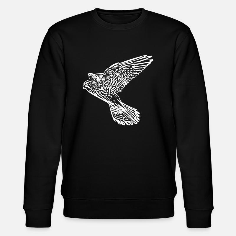 Falke - Stanley/Stella Unisex Bio-Sweatshirt CHANGER  - Schwarz